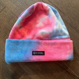 TYE DYE FLEECE COAL HAT